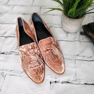 Rebecca Minkoff Velvet Edie Loafers EUC